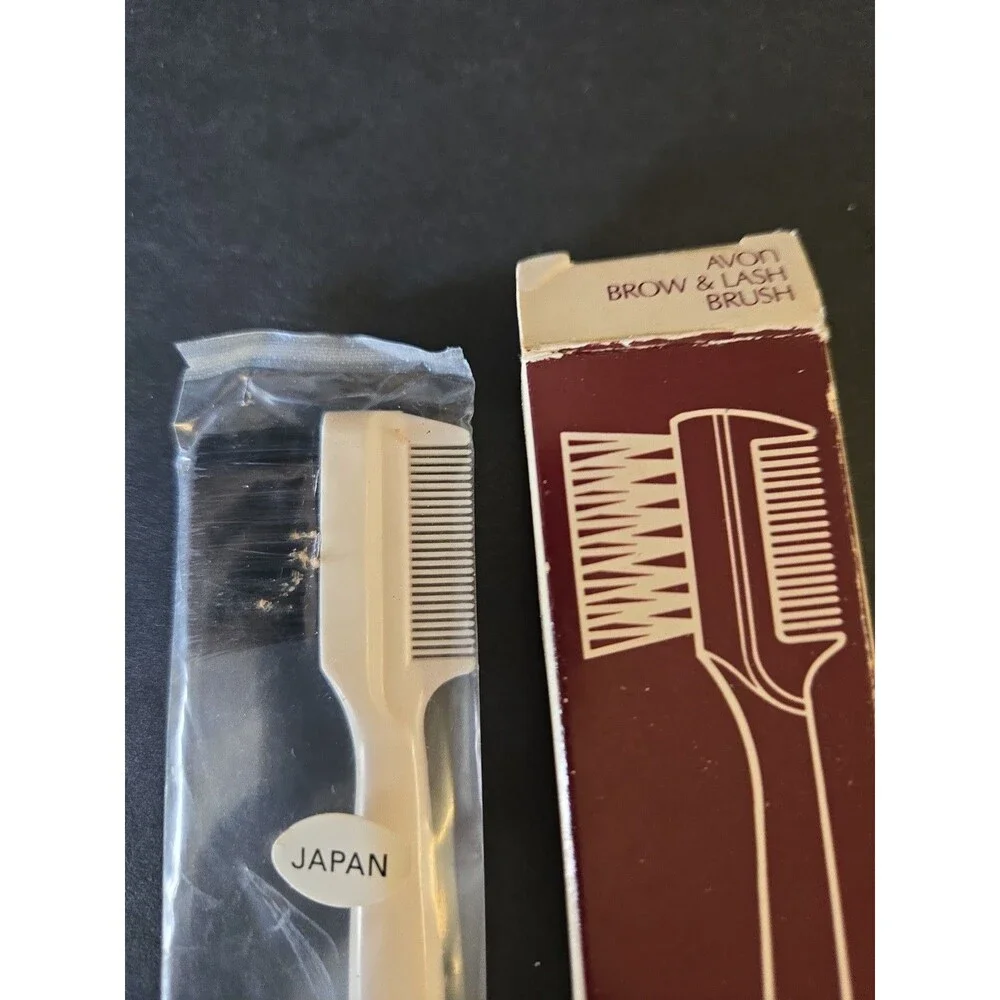 Vintage Avon Professional Brow & Lash Brush Two in One Kit  New NOS Sealed! 1981